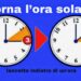Oggi è tornata l’ora solare, vi siete ricordati di sistemare gli orologi?