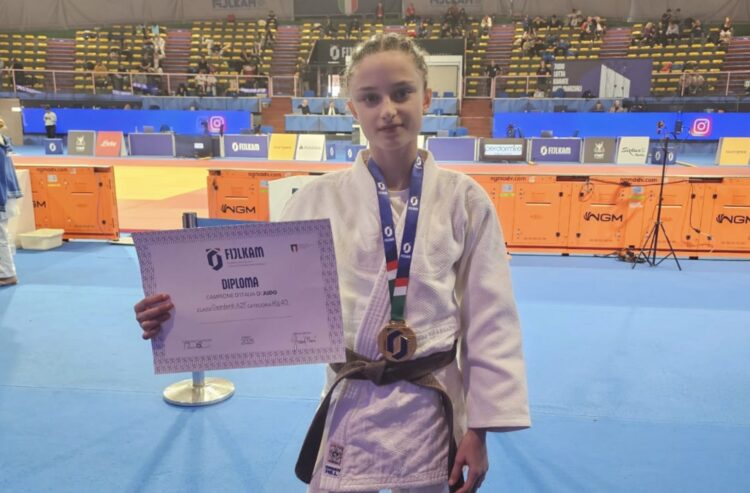 Judo, titolo di campionessa italiana per la ragusana Alessia Migliorisi