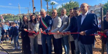 Santa Croce, inaugurato ieri il nuovo parco urbano “Fonte paradiso”