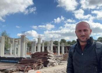 Vittoria, sopralluogo al cantiere di viale Europa