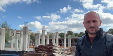 Vittoria, sopralluogo al cantiere di viale Europa