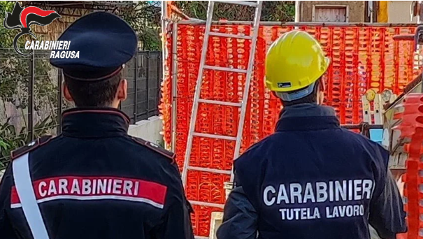 Controlli in aziende agricole, cantieri edili e ristoranti: raffica di denunce in provincia di Ragusa