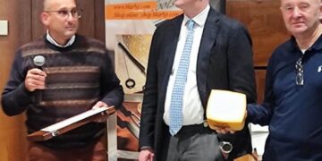Ragusa, l’azienda Tumino Giuseppe premiata a Bergamo con “Il casaro d’oro”