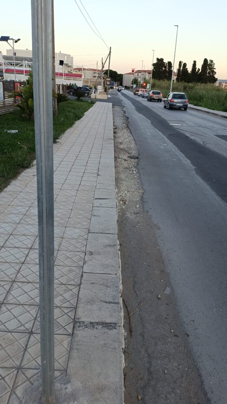 Vittoria, precarie le condizioni di sicurezza di via Incardona
