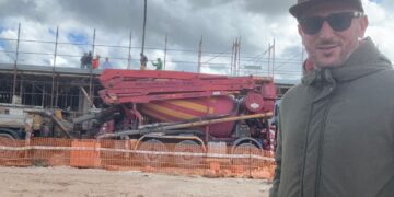 Vittoria, sopralluogo nel cantiere della scuola dell’infanzia e a piazza Berlinguer