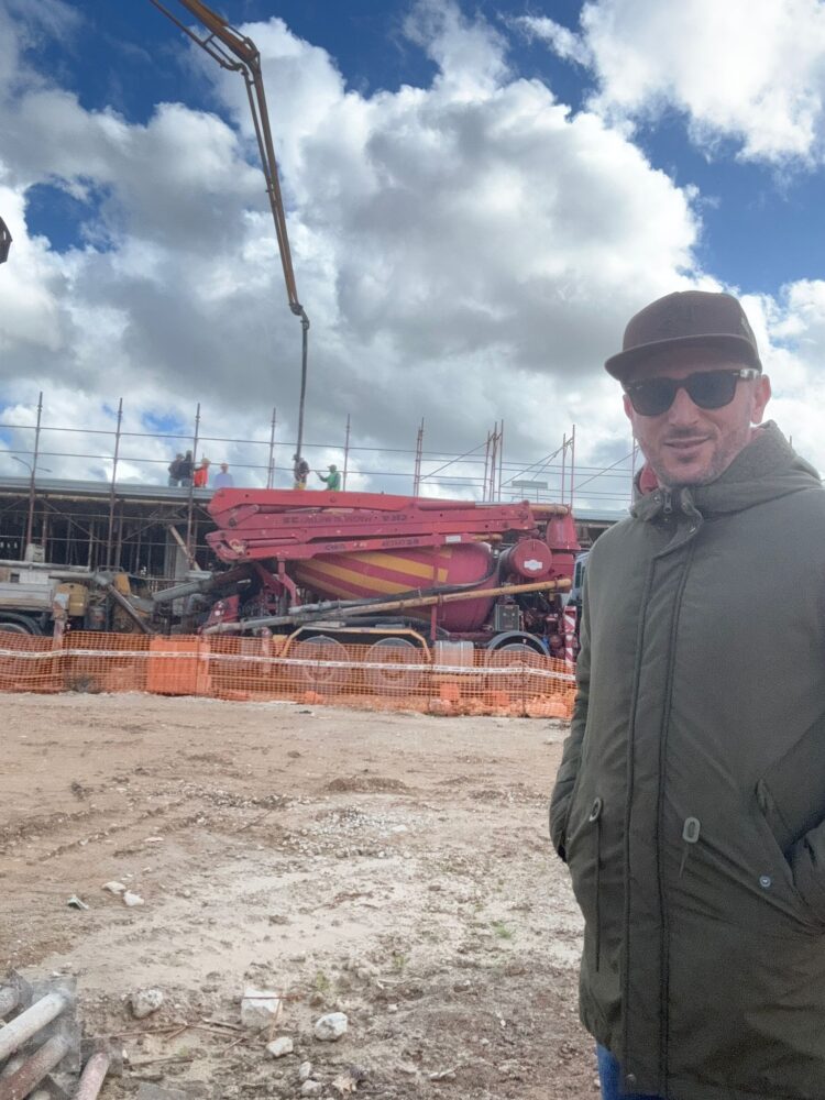 Vittoria, sopralluogo nel cantiere della scuola dell’infanzia e a piazza Berlinguer