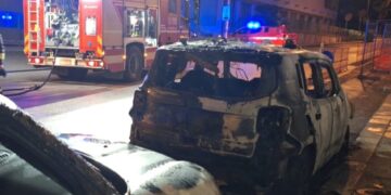 Clamoroso a Modica, incendiate alcune auto della Guardia di Finanza
