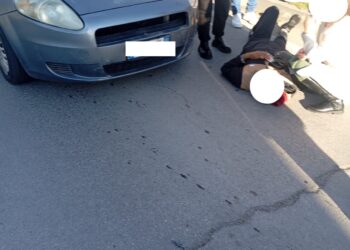 Vittoria, scontro auto-ciclista: un ferito