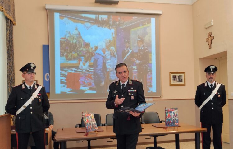Ragusa, presentato questa mattina il calendario storico dei carabinieri anche al comando provinciale