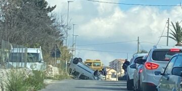 Brutto incidente a Modica, il traffico ha subito notevoli rallentamenti