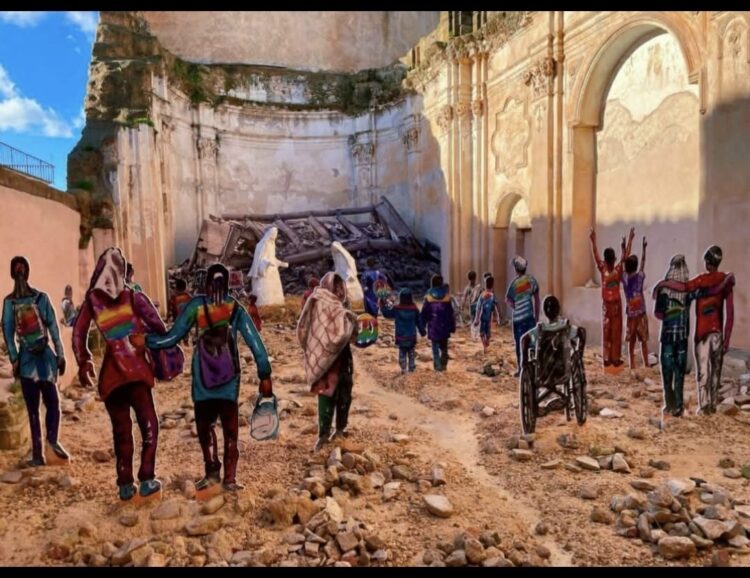 Vittoria, quando la Natività sbuca tra le macerie della guerra