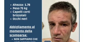 Modica, scompare il 50enne Roberto Di Rosa: l’allarme lanciato dalla famiglia