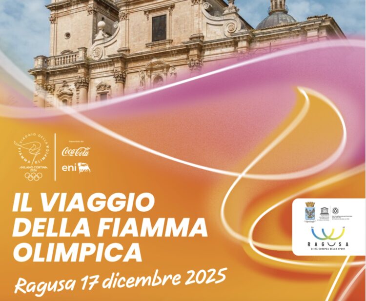 La fiamma olimpica arriva anche a Ragusa