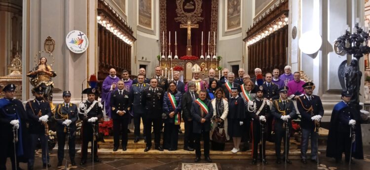 Ragusa, questa mattina in cattedrale la messa interforze