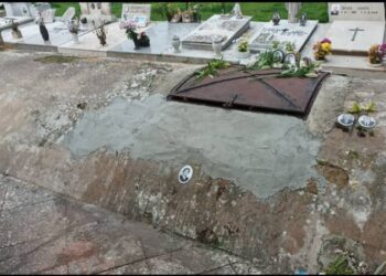 Risistemato l’ossario vandalizzato al cimitero comunale di Vittoria: “C’è l’ombra di messe nere?”