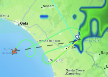 Atterraggio proibitivo stasera all’aeroporto di Comiso per il volo proveniente da Fiumicino