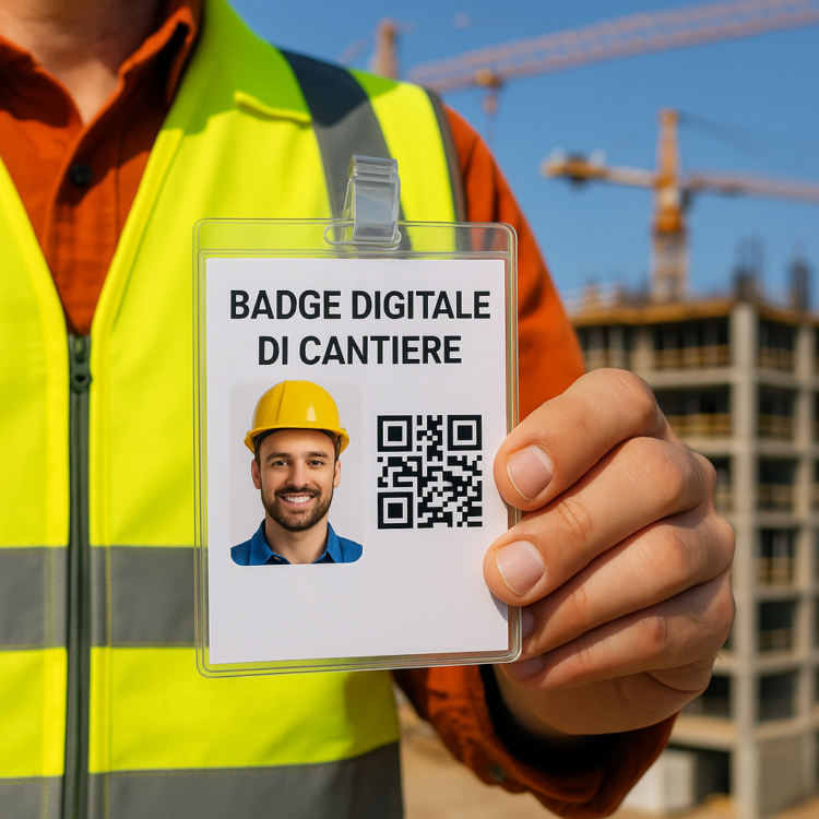 Badge digitale per chi lavora nei cantieri edili, la Cna Edilizia avvia campagna di comunicazione