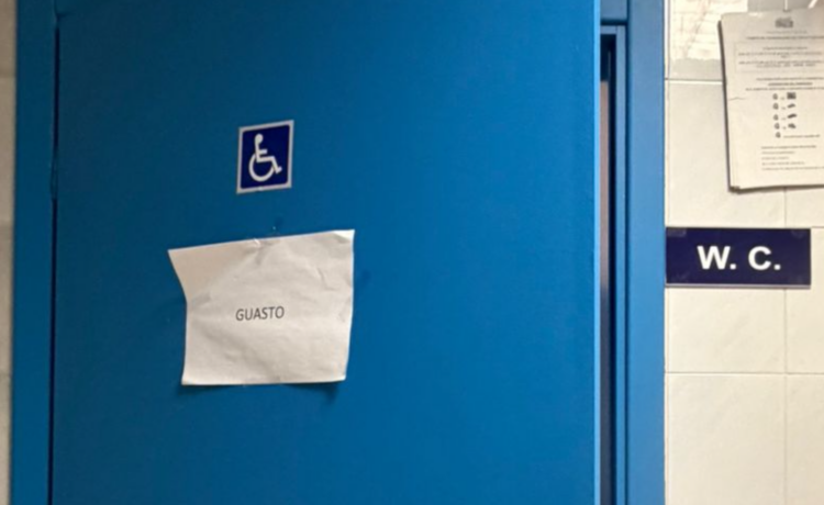 “Il bagno per disabili della direzione sanitaria Asp di Modica guasto per finta”