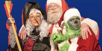 A Ragusa c’è una riunione magica: domani befana, Babbo Natale e Grinch tutti assieme
