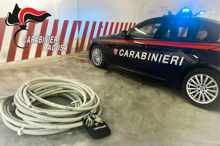 Ispica, rubano cavi telefonici: arrestati dai carabinieri due pachinesi