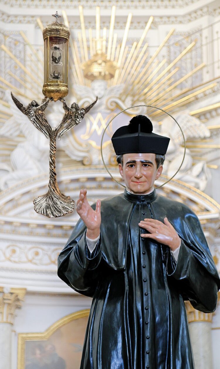 Ispica, arriva l’insigne reliquia di don Bosco