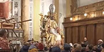 Comiso, il patrono San Biagio in processione per ricordare le vittime del grande terremoto del 1693