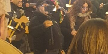 Vittoria, ieri sera la marcia per la pace nel giorno della strage di San Basilio