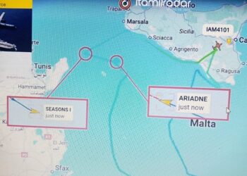 Navi “sospette” nel Mediterraneo, sorveglianza marittima di un pattugliatore