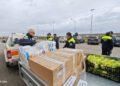 Comiso, la Protezione civile fa partire un carico di beni di prima necessità per Niscemi