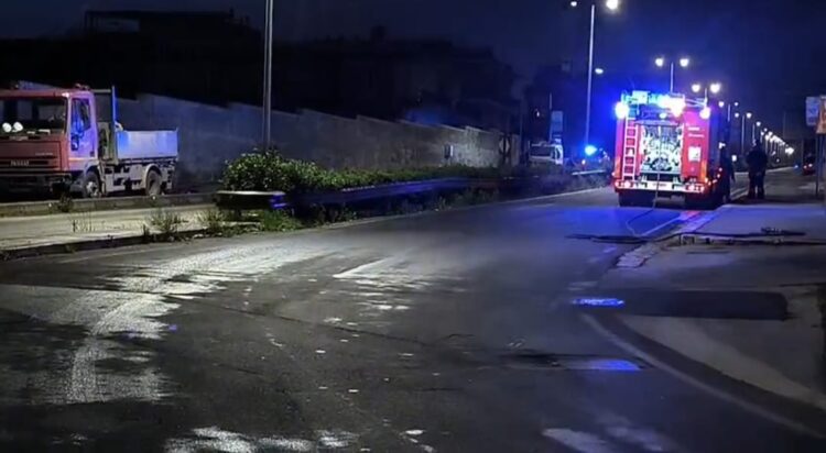 Perdita di gas sulla via Achille Grandi a Ragusa, chiusi viabilità e il centro commerciale Le Masserie