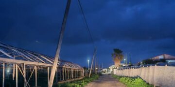 Forti raffiche di vento lungo la costa camarinense
