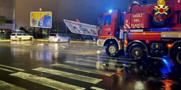 Maltempo in provincia di Ragusa, oltre ottanta gli interventi dei vigili del fuoco