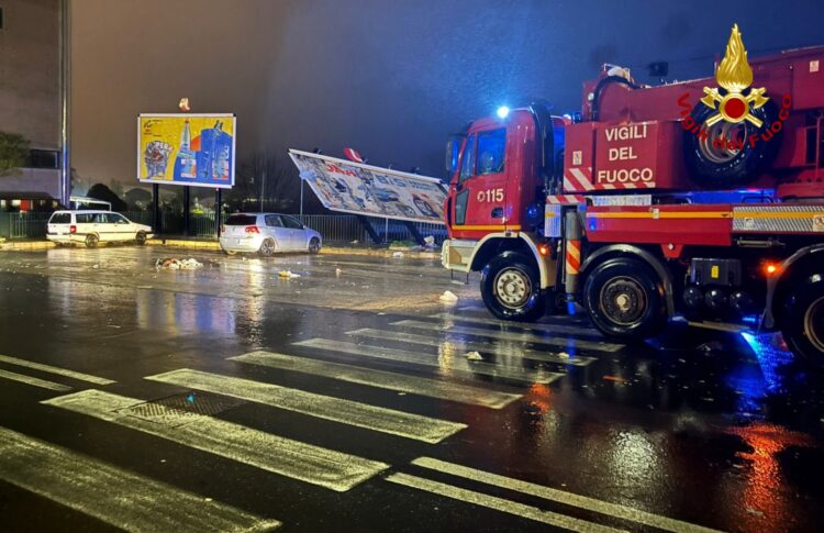 Maltempo in provincia di Ragusa, oltre ottanta gli interventi dei vigili del fuoco