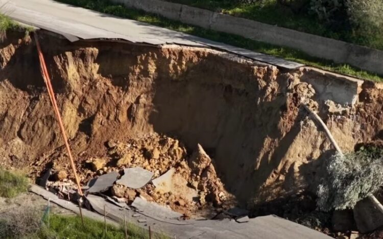 Niscemi, la città che rischia di rimanere isolata