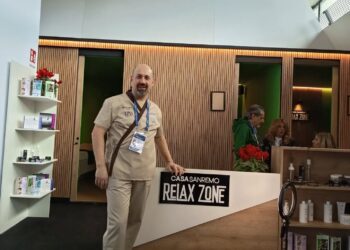 Gianni Cassisi è stato di nuovo selezionato per la Relax zone di Casa Sanremo 2026