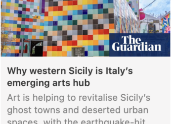 Ecco perché la Sicilia occidentale sta emergendo come hub artistico in Italia