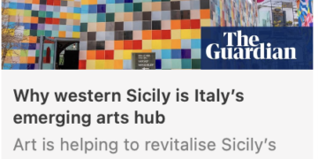 Ecco perché la Sicilia occidentale sta emergendo come hub artistico in Italia