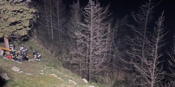Monterosso Almo, 45enne finisce in un dirupo: salvata dai vigili del fuoco