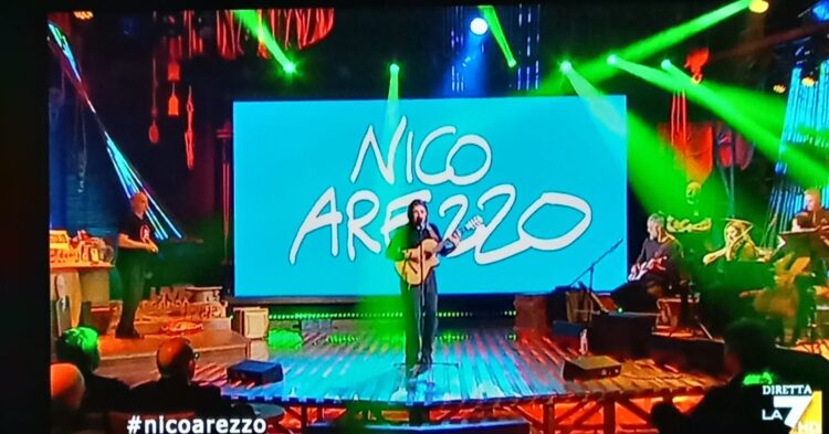 Ragusa, Nico Arezzo ieri sera a Propaganda Live