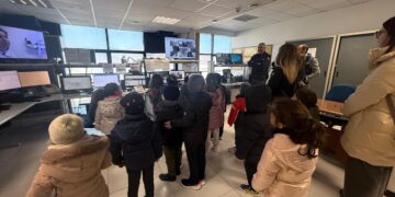 Ragusa, piccoli poliziotti in visita alla Questura