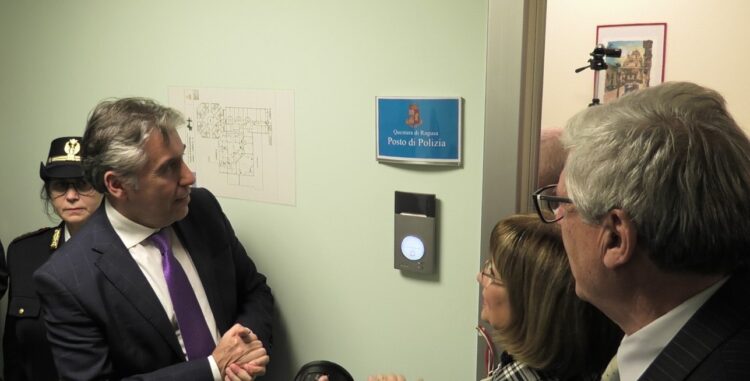 Ragusa, inaugurato il posto di polizia all’interno del pronto soccorso del nuovo ospedale