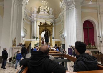 Giarratana, la discesa del simulacro ha dato il via ai festeggiamenti in onore di San Giuseppe