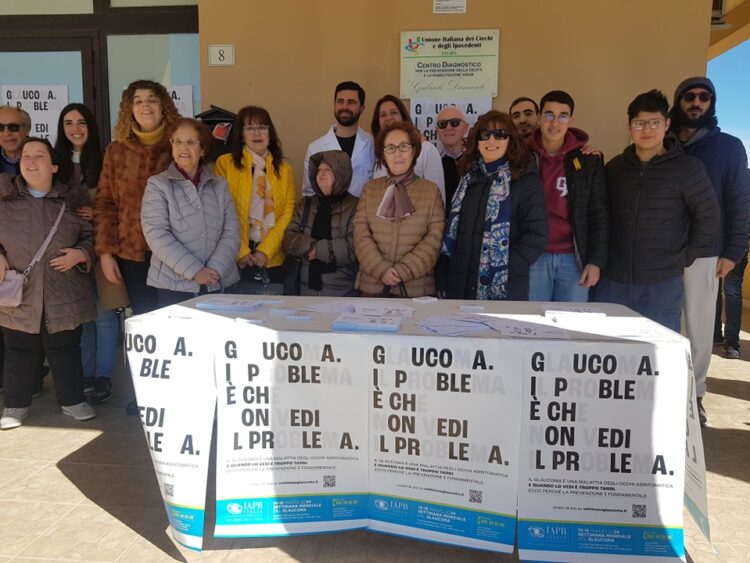 Settimana mondiale del glaucoma, lunedì a Ragusa l’iniziativa di sensibilizzazione dell’Uici