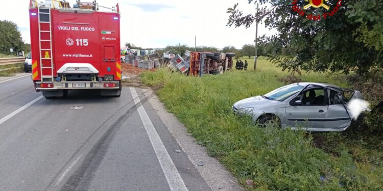 Tragedia mortale sulla Pozzallo-Ispica: camion si ribalta e muore il conducente