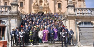 Ragusa, precetto interforze in cattedrale