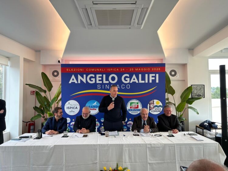 Ispica, presentata la candidatura a sindaco di Angelo Galifi