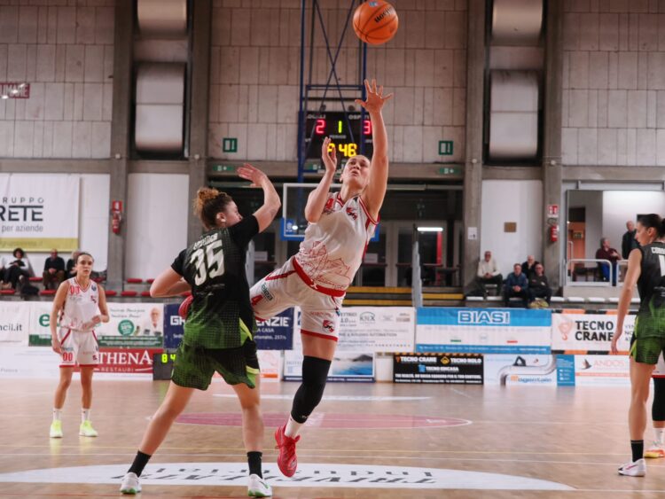 La Passalacqua Ragusa esce sconfitta dal parquet di Vicenza dopo un tempo supplementare