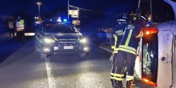 Santa Croce, grave incidente stradale: due coniugi feriti in modo serio