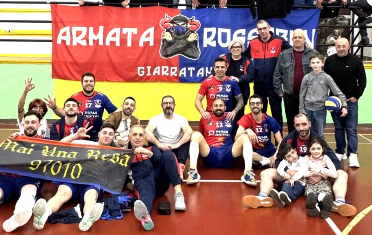Scocca l’ora dei play off per l’Asd Giarratana volley maschile