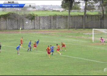 Il Ragusa si aggiudica il match con l’Igea al 95esimo